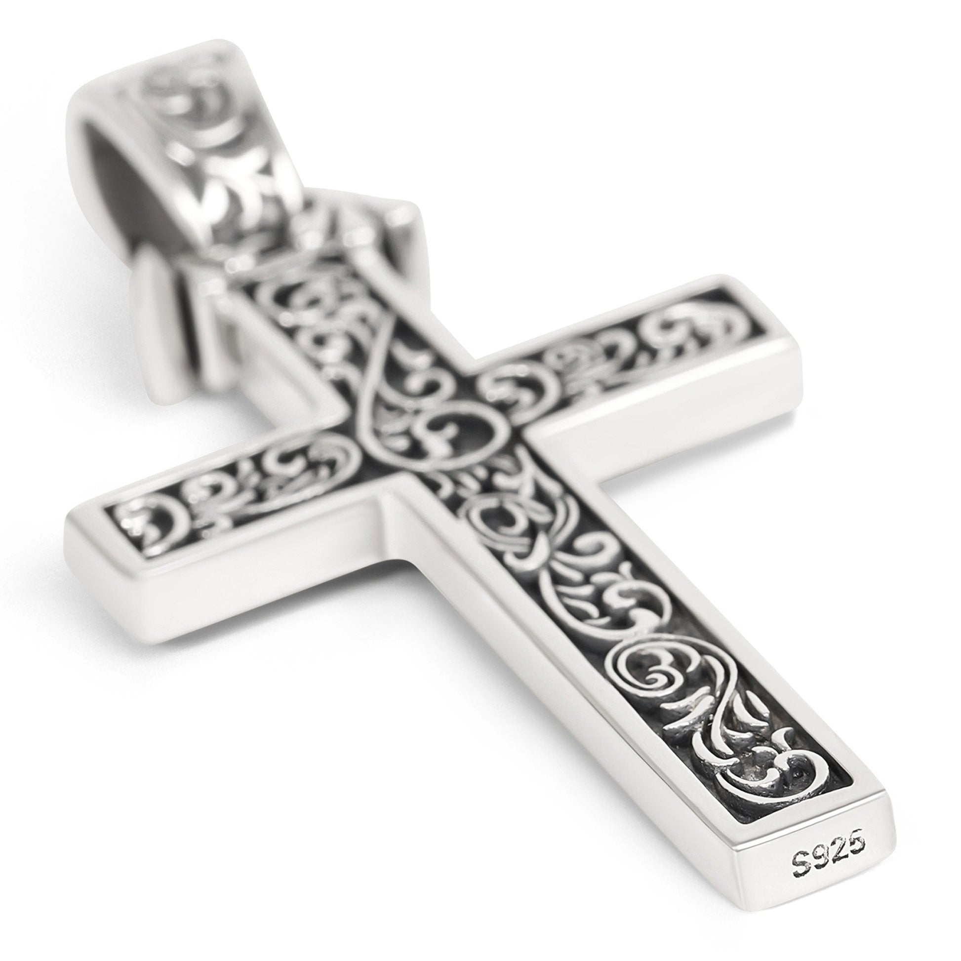 Cervia  Silver Cross Pendant 6