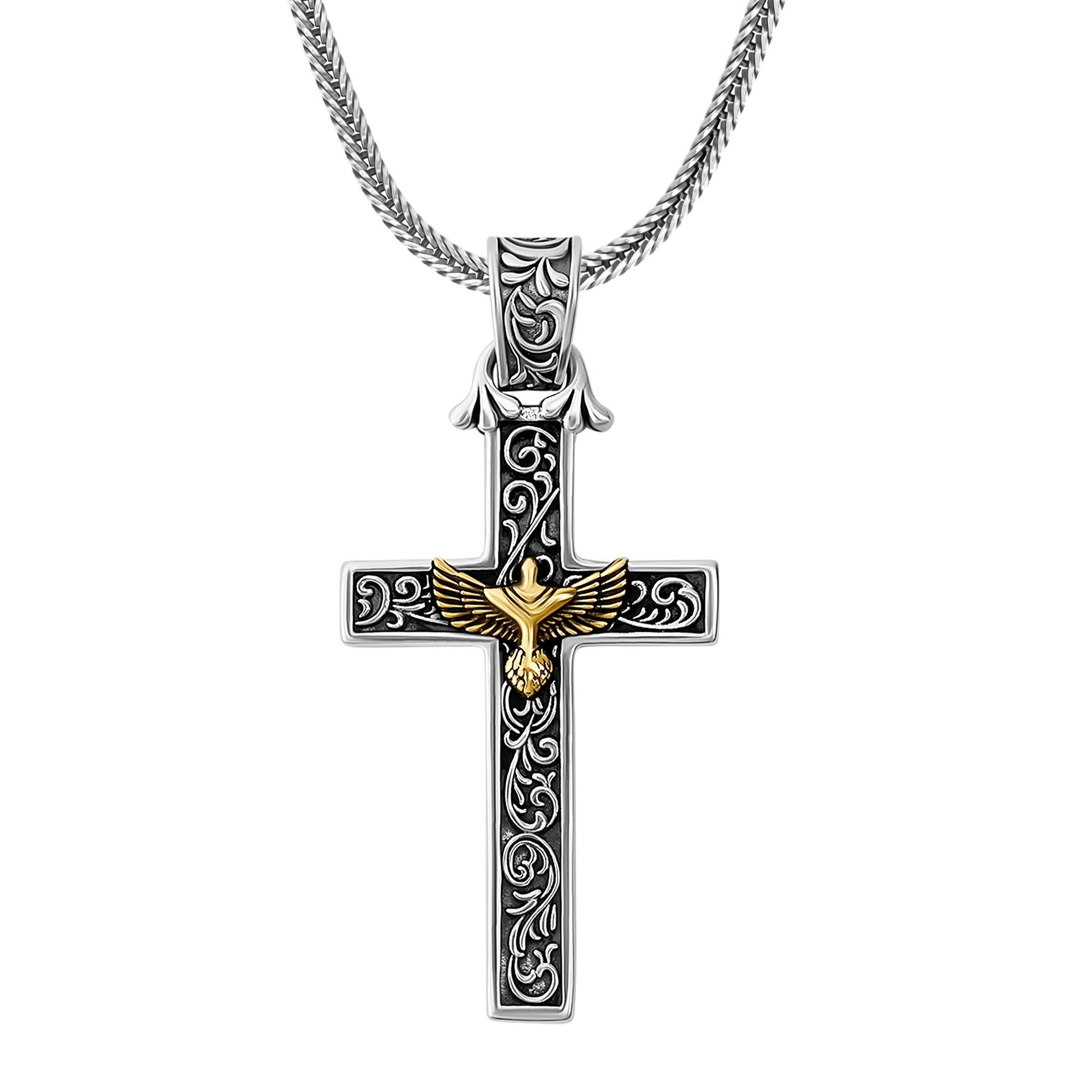Cervia  Silver Cross Pendant