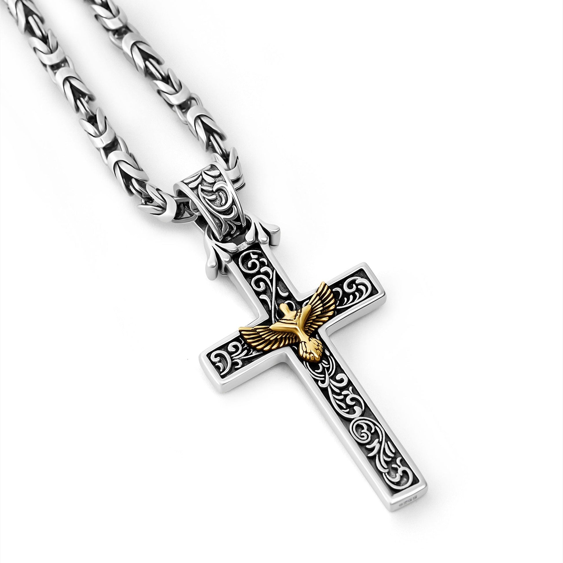 Cervia  Silver Cross Pendant 2
