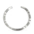 Turin  Silver Zodiac Patterned Bangle Bracelet 3