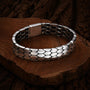 Ruvo - Hexagonal Link Silver Bracelet