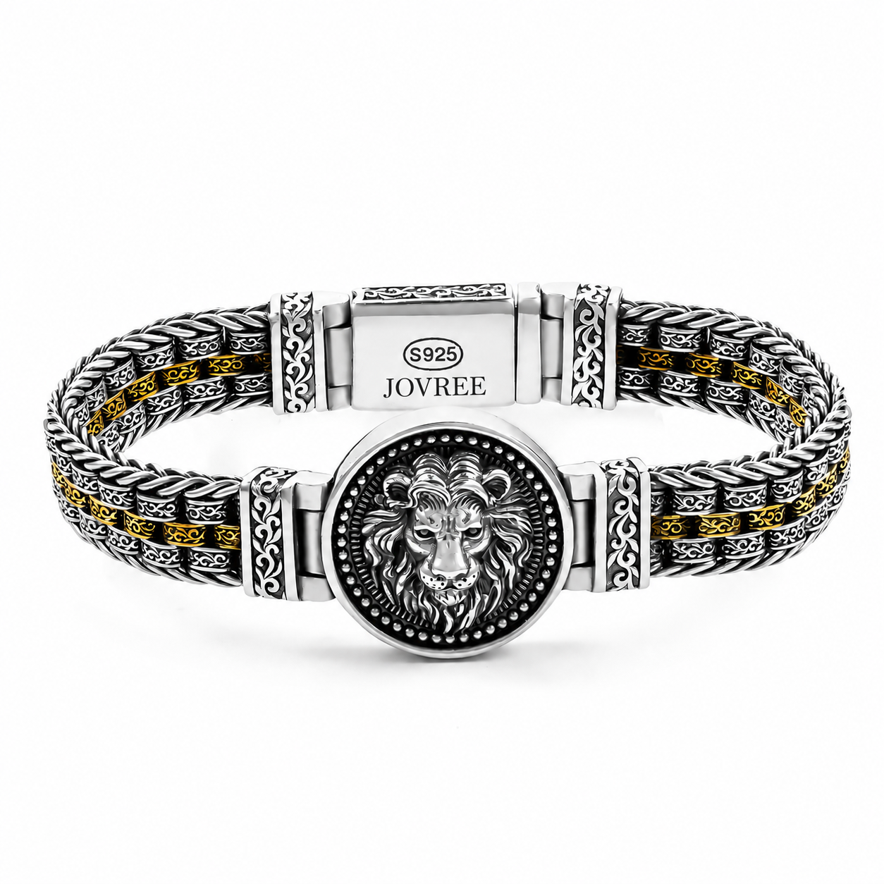 Magnus - Lion Handmade Silver Bracelet