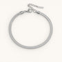 Cobra Anklet Silver