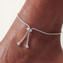 Drop Anklet Silver 3