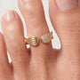 Angel Toe Ring 2
