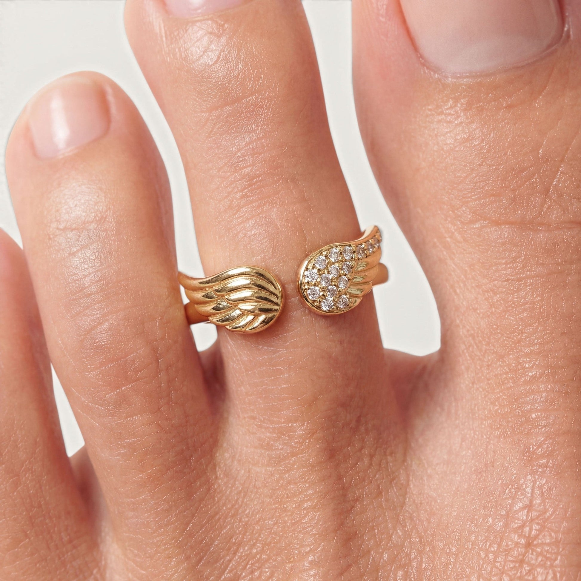 Angel Toe Ring 2