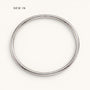 Halo Anklet Silver