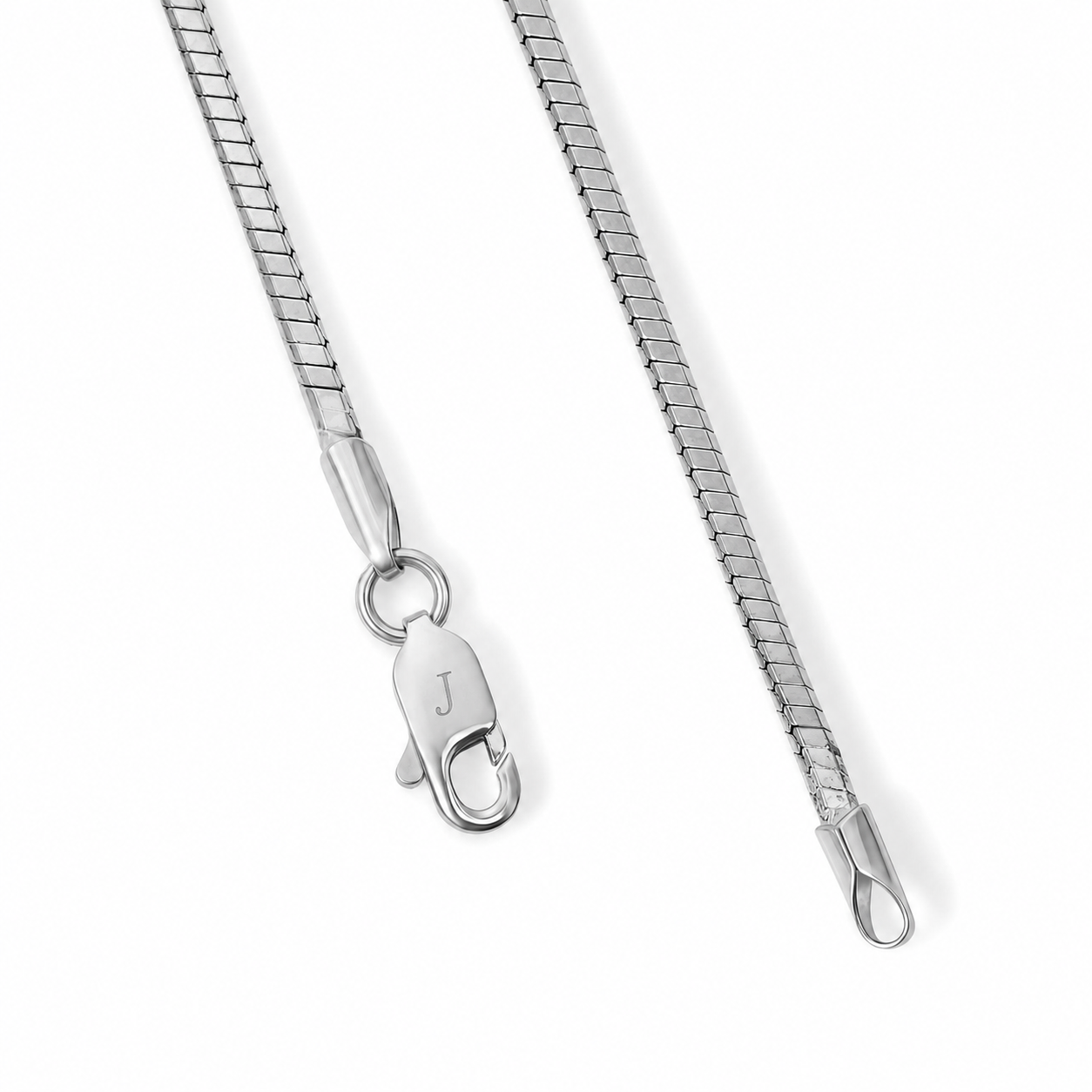 Fuli - Snake Bone Slim Chain Necklace