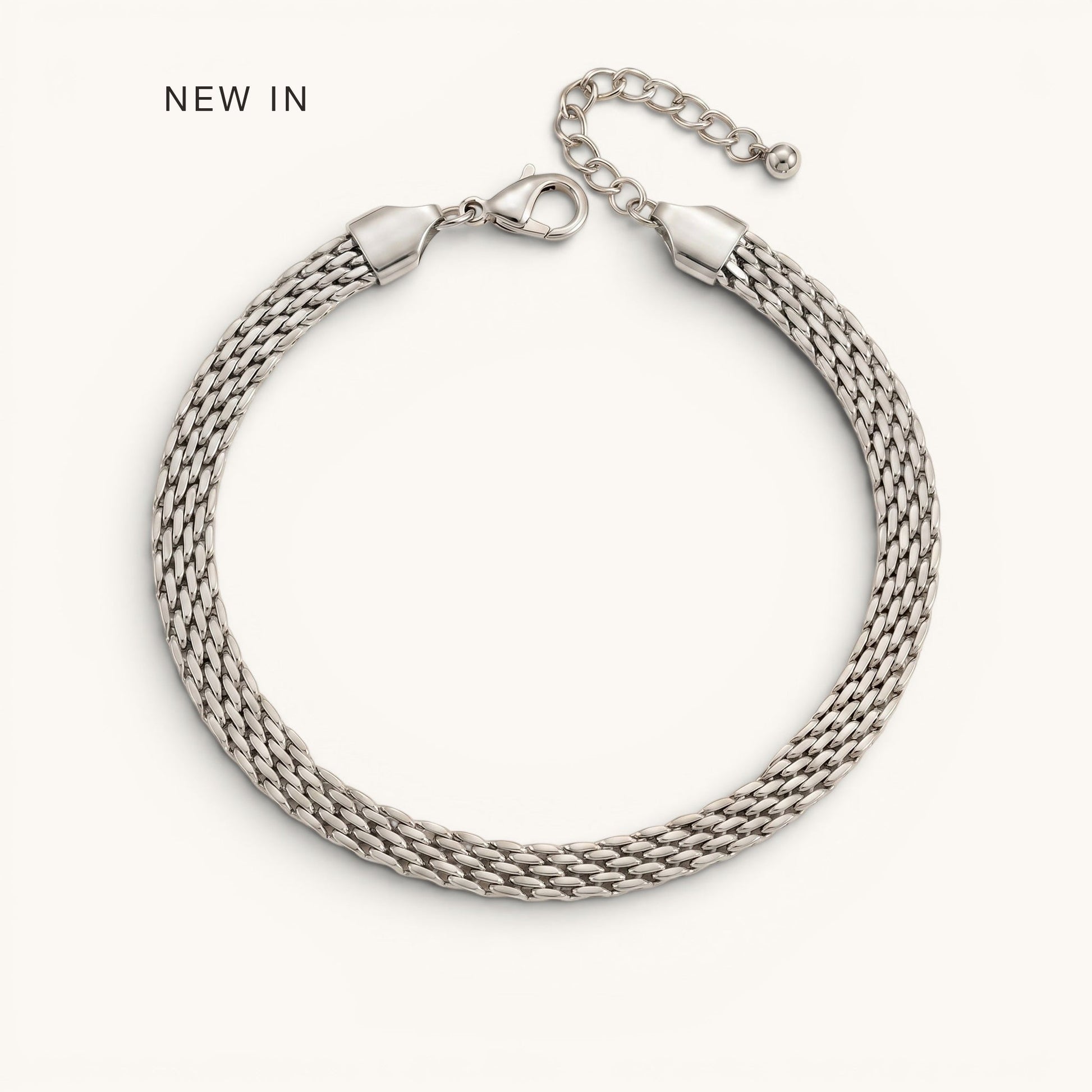 Nile Anklet Silver