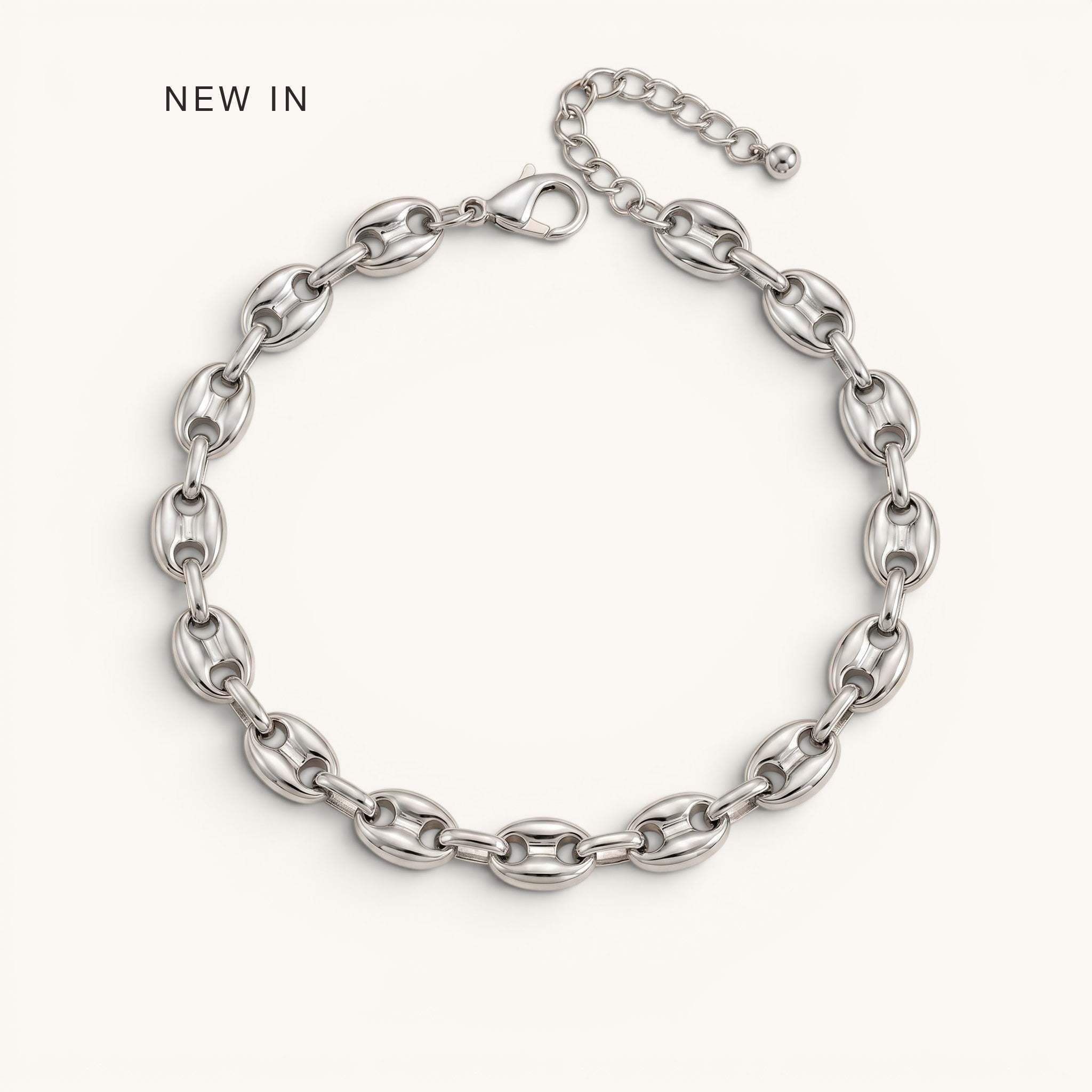 Oblo Anklet Silver