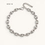 Oblo Anklet Silver