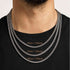 Sergo  925 Sterling Silver Handmade Chain Necklace 7