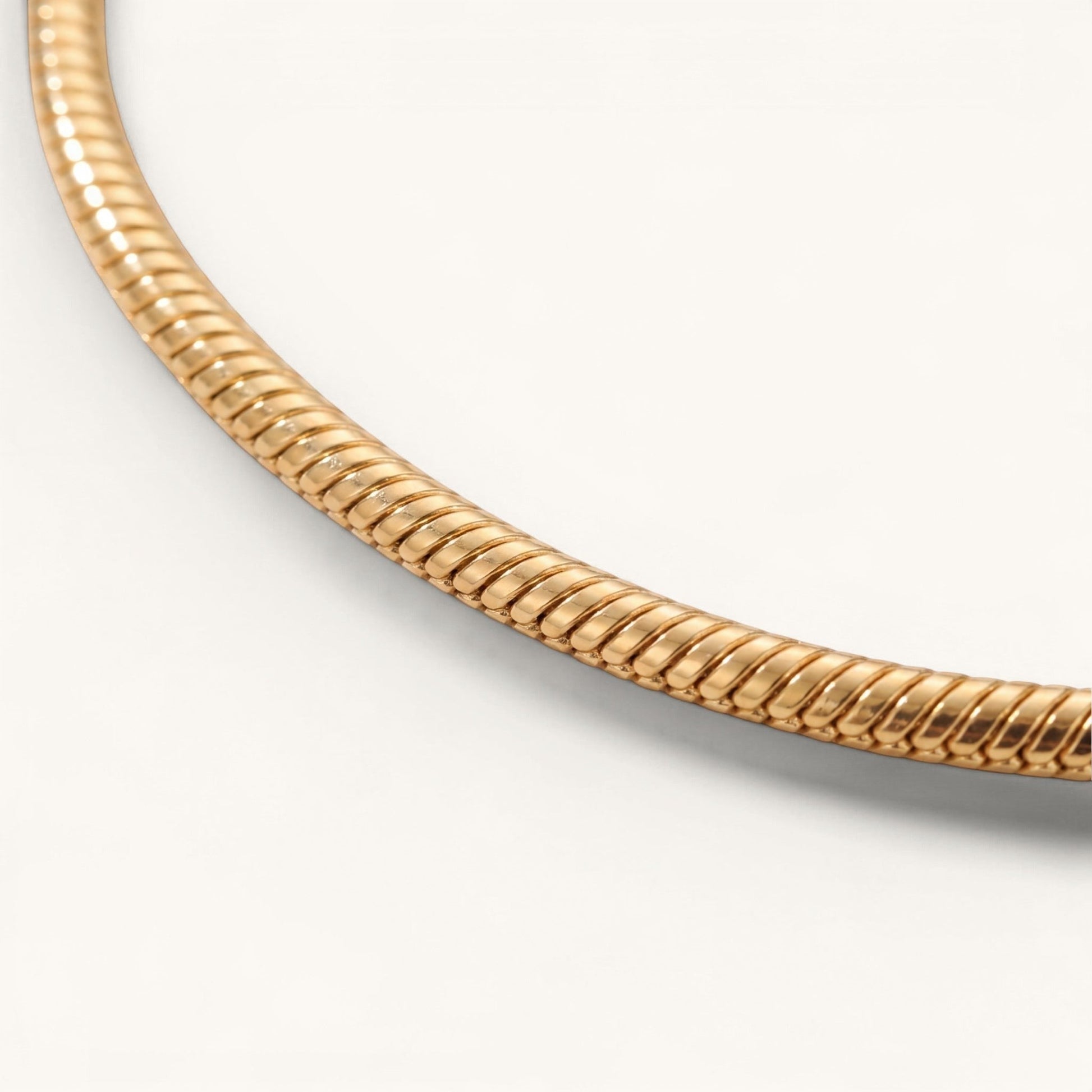 Snake Anklet Gold 6